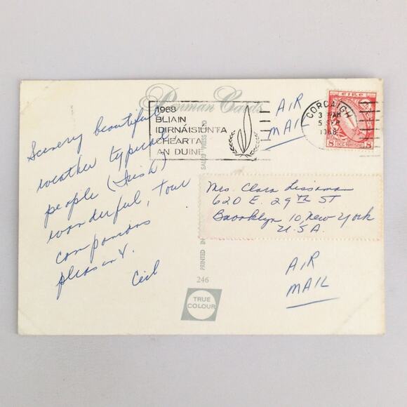 The Gap of Dunloe Killarney Co Kerry Ireland Vintage 1960s Postcard Horses - Picture 2 of 2